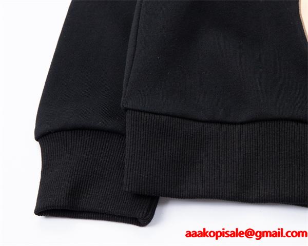  注目モデル プリント FENDI フェンディ コピー パーカー ブラック アイコニック