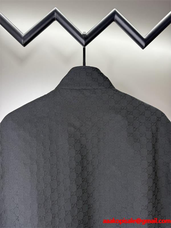 GUCCI ジップアップジャケット ブラック 上質 定番 洗練 グッチ コピー