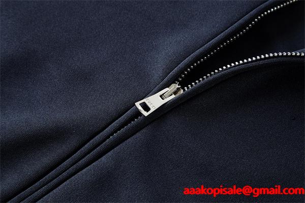 売れ筋 おすすめ GUCCI ジップアップ ジャケット ネイビー  グッチ コピー