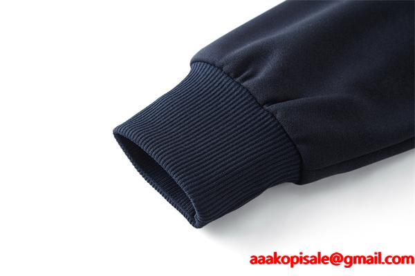 売れ筋 おすすめ GUCCI ジップアップ ジャケット ネイビー  グッチ コピー