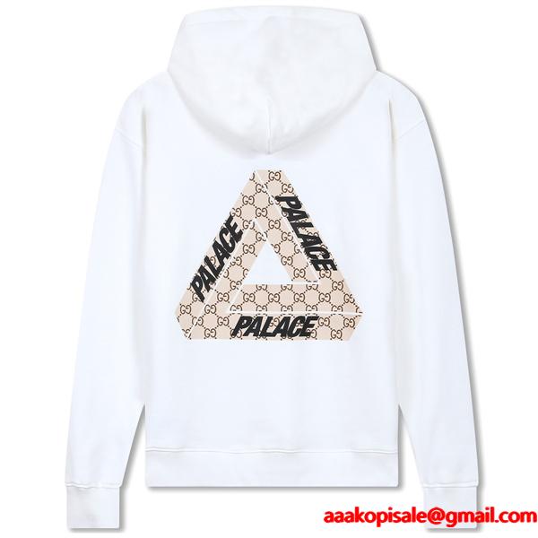 グッチ コピー GUCCI ミニロゴ パーカー ブラック 端正 すっきり スタイリッシュ