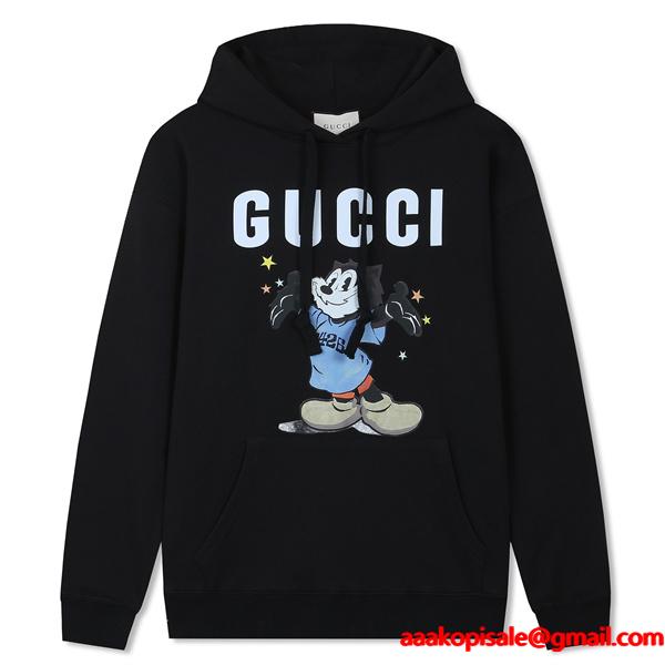 GUCCI 期間限定 パーカー ホワイト 明るい 軽快 フレッシュ グッチ コピー