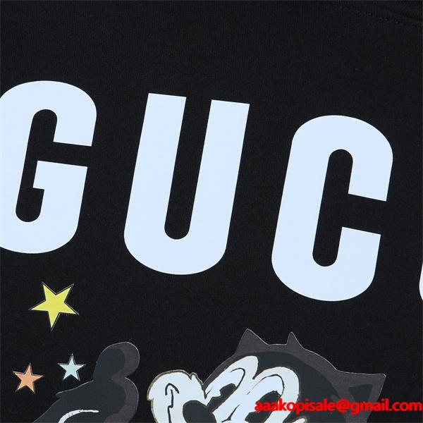 GUCCI 期間限定 パーカー ホワイト 明るい 軽快 フレッシュ グッチ コピー