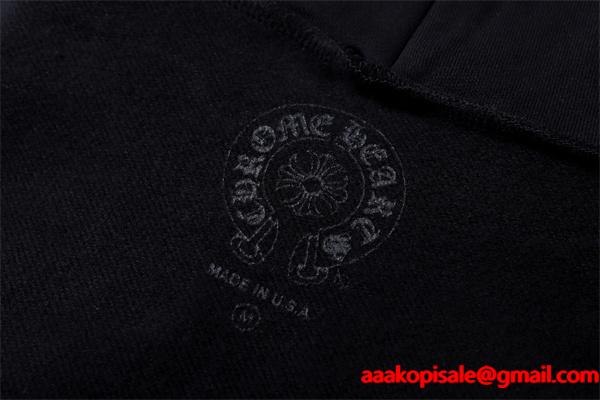 話題 モード系 フーディ ブラック お洒落 トレンド 着心地最高 CHROME HEARTS クロムハーツ コピー