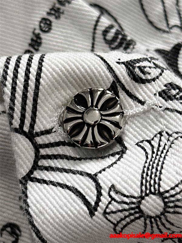 レア CHROME HEARTS クロムハーツ コピー シャツジャケット ベージュ 高級 2026新作必須アイテム