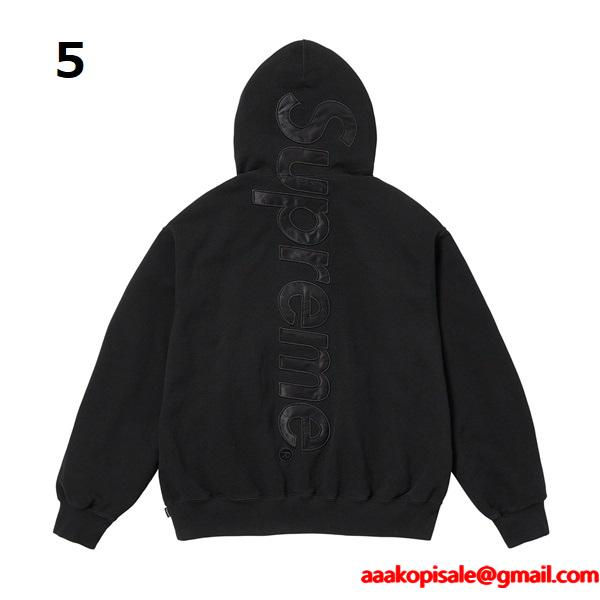11色対応❤2026人気❤ Supreme  Satin Appliqué Hooded Sweatshirtシュプリームパーカーコピー