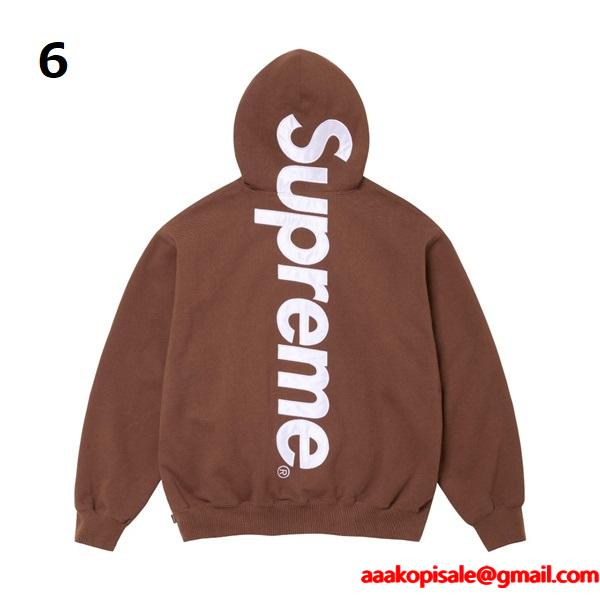 11色対応❤2026人気❤ Supreme  Satin Appliqué Hooded Sweatshirtシュプリームパーカーコピー