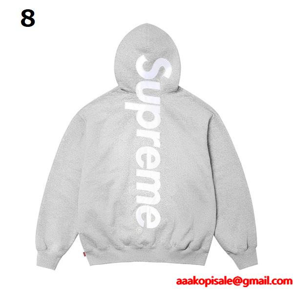 11色対応❤2026人気❤ Supreme  Satin Appliqué Hooded Sweatshirtシュプリームパーカーコピー