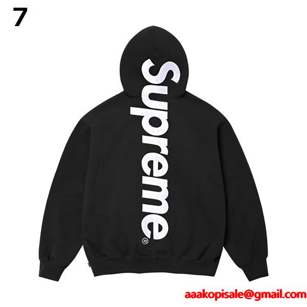 11色対応❤2026人気❤ Supreme  Satin Appliqué Hooded Sweatshirtシュプリームパーカーコピー
