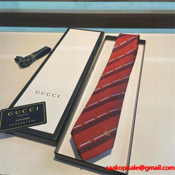 プレゼント最適☆GUCCI グッチネクタイコピー2026人気❤ビジネスカジュアル