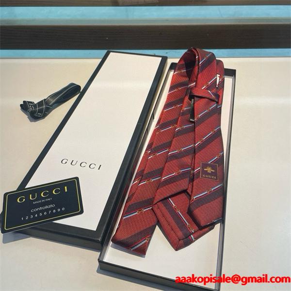 プレゼント最適☆GUCCI グッチネクタイコピー2026人気❤ビジネスカジュアル