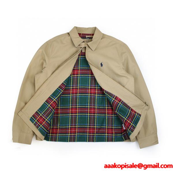 Polo Ralph Lauren ポロ ラルフローレン コピー 定番 ネイビー ジップアップ ジャケット刺繍 クラシック