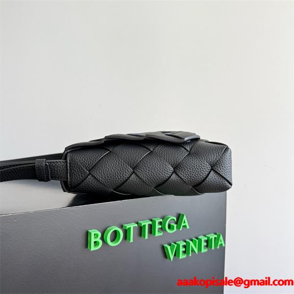 BOTTEGA VENETA Diagoボッテガ ヴェネタ ショルダーバッグコピー黒色2026人気上品