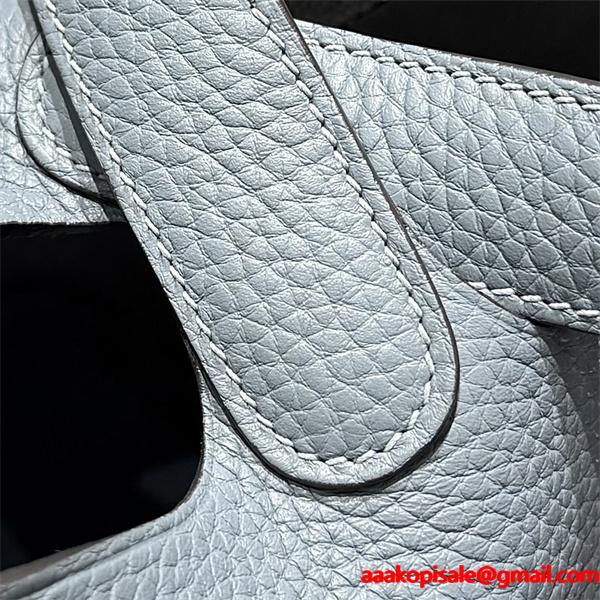 定番☆Hermès picotin 18エルメス ハンドバッグスーパーコピーＮ級品人気blue lin お洒落コーディネート