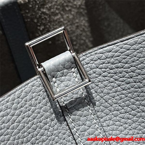 定番☆Hermès picotin 18エルメス ハンドバッグスーパーコピーＮ級品人気blue lin お洒落コーディネート