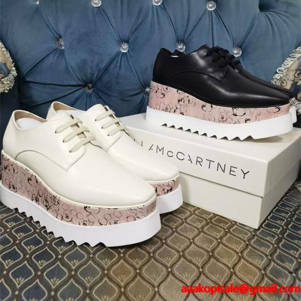 STELLA McCARTNEY コピー 激安 2026新作 厚底プラットフォーム シンプル ステラマッカートニー