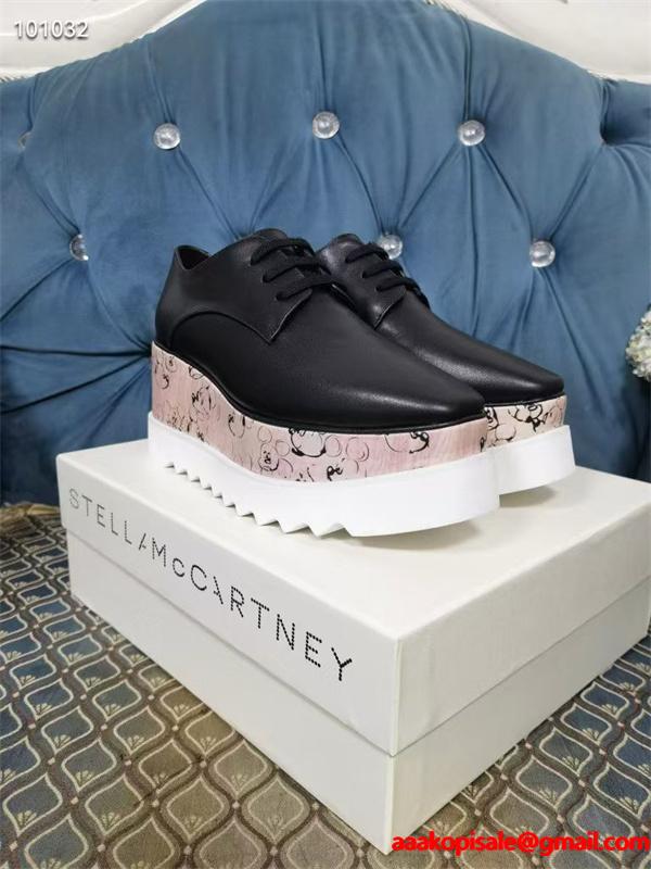 STELLA McCARTNEY コピー 激安 2026新作 厚底プラットフォーム シンプル ステラマッカートニー