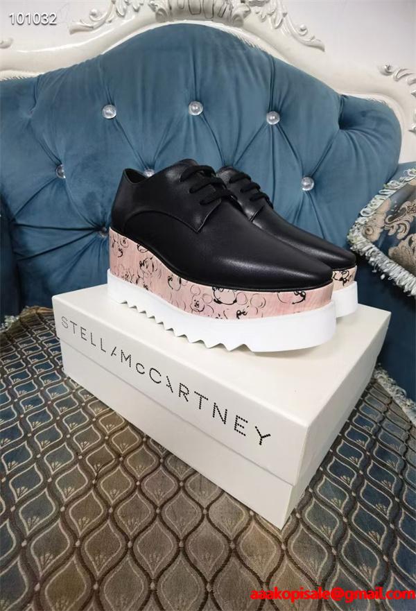 STELLA McCARTNEY コピー 激安 2026新作 厚底プラットフォーム シンプル ステラマッカートニー