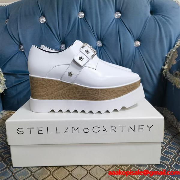 STELLA McCARTNEY ステラマッカートニー コピー バックル 厚底シューズ モダン スタイリッシュ