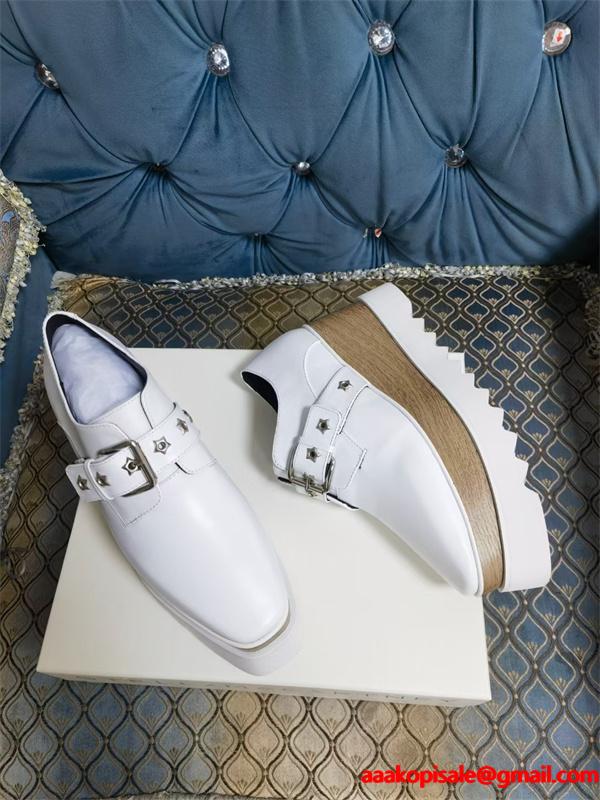 STELLA McCARTNEY ステラマッカートニー コピー バックル 厚底シューズ モダン スタイリッシュ