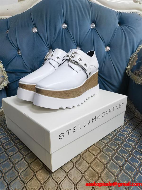 STELLA McCARTNEY ステラマッカートニー コピー バックル 厚底シューズ モダン スタイリッシュ