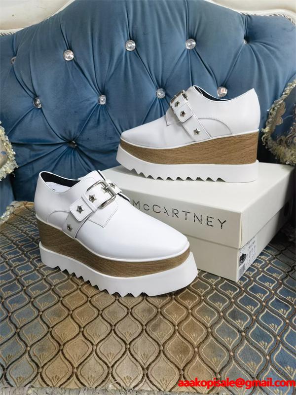 STELLA McCARTNEY ステラマッカートニー コピー バックル 厚底シューズ モダン スタイリッシュ