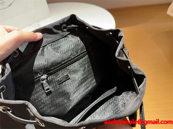 2026新作 シンプル 洗練された PRADA プラダ コピー デイパック ブラック ベストセラー