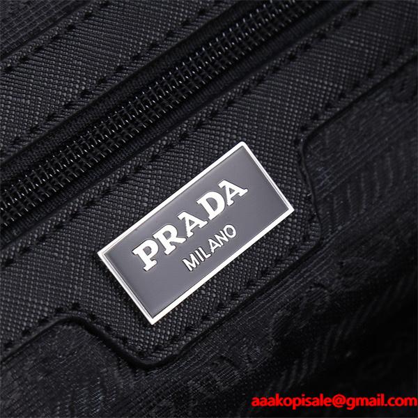  シンプル エレガントな ビジネスバッグ ブラック 高評価 2026新作 PRADA プラダ コピー