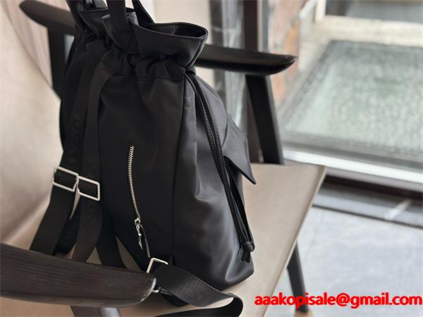 高級感 溢れる ドローストリング トートバッグ ブラック 新作 PRADA プラダ コピー