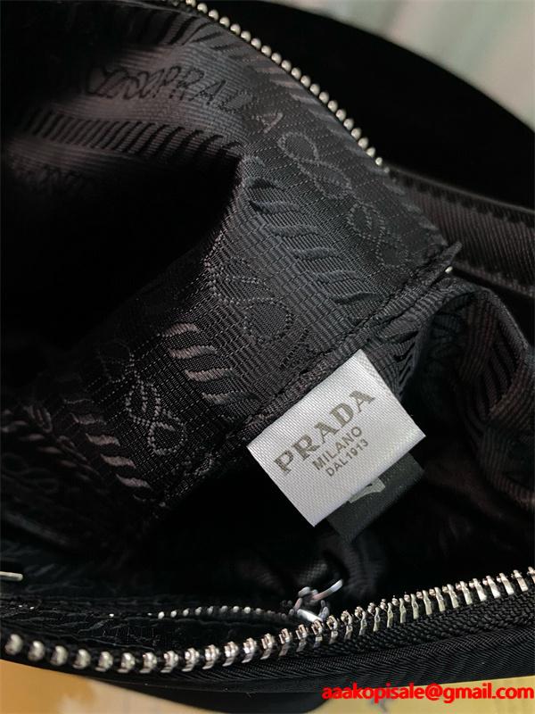 PRADA プラダ コピー シンプル エレガントな ハンドバッグ ブラック 高評価
