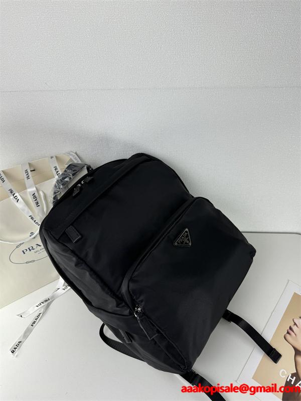 2026新作 入手困難 シンプル 実用的な PRADA プラダ コピー デイパック ブラック 高評価