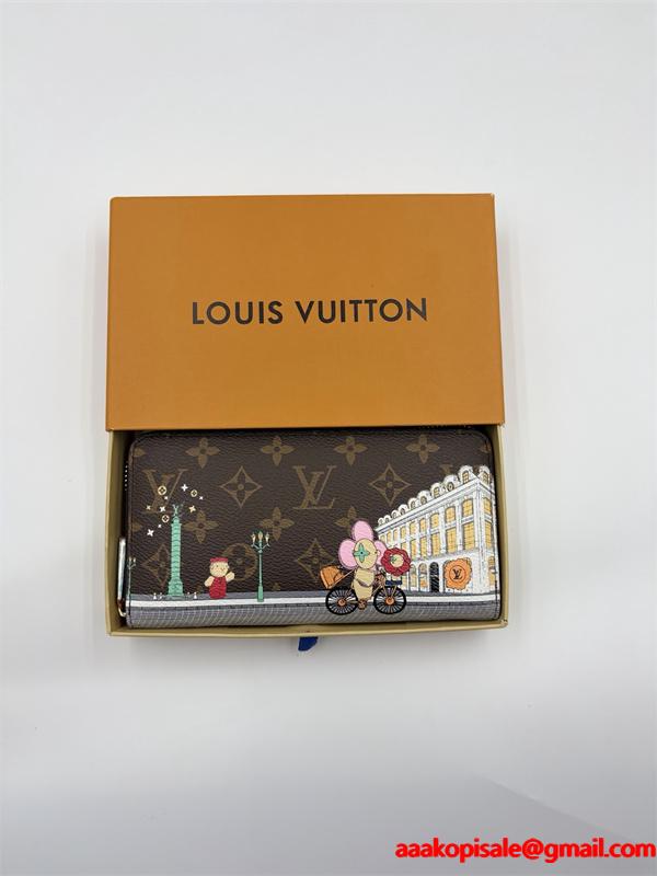 LOUIS VUITTON ルイヴィトン コピー アート風 財布 個性的な 新登場 当店イチオシ