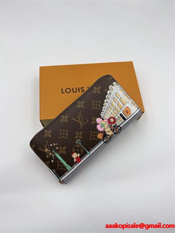 LOUIS VUITTON ルイヴィトン コピー アート風 財布 個性的な 新登場 当店イチオシ