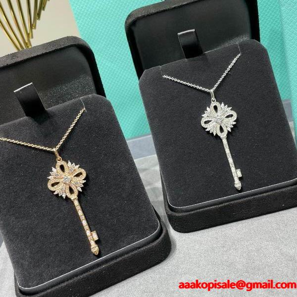 エレガント表情 キーモチーフ ネックレス 特別デザイン Tiffany&Co ティファニー コピー