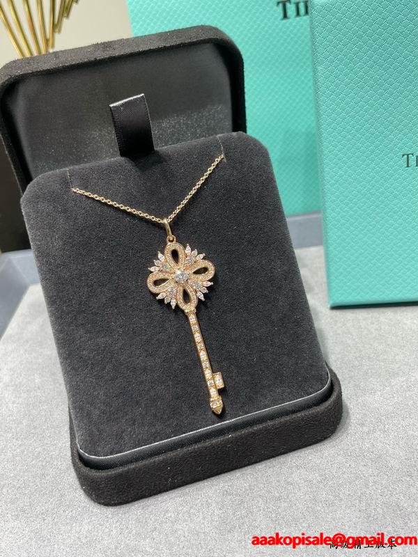 エレガント表情 キーモチーフ ネックレス 特別デザイン Tiffany&Co ティファニー コピー