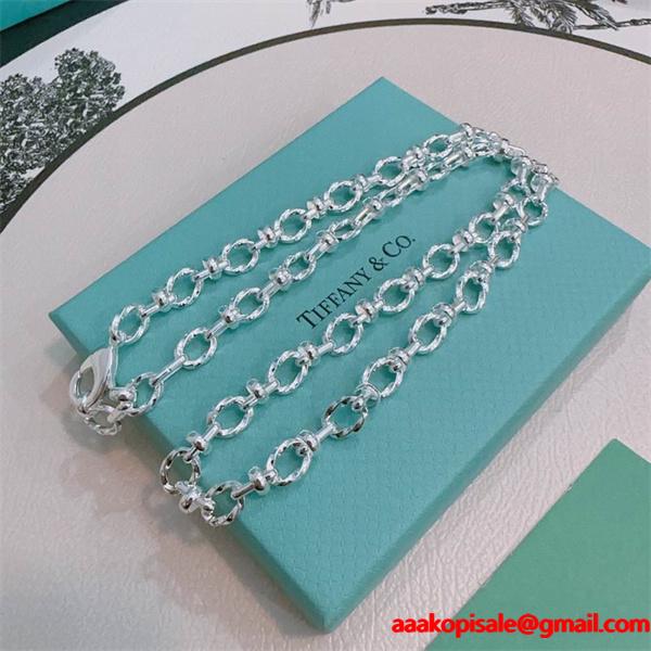 重厚感演出 クラシック チェーン Tiffany&Co ティファニー コピー ネックレス 王道デザイン