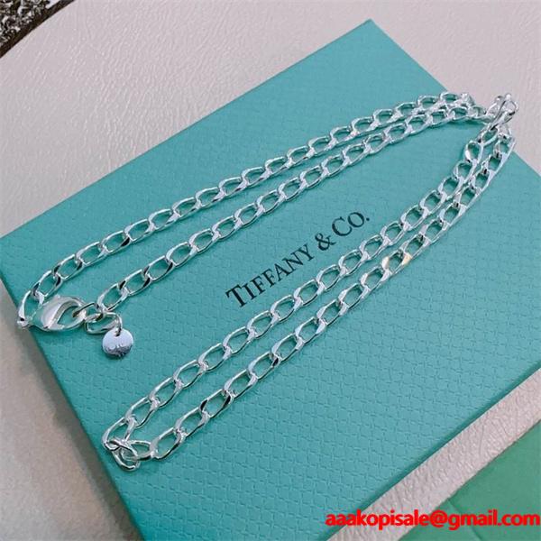 Tiffany&Co ティファニー コピー 繊細ライン 当店イチオシ チェーン ネックレス 定番仕様