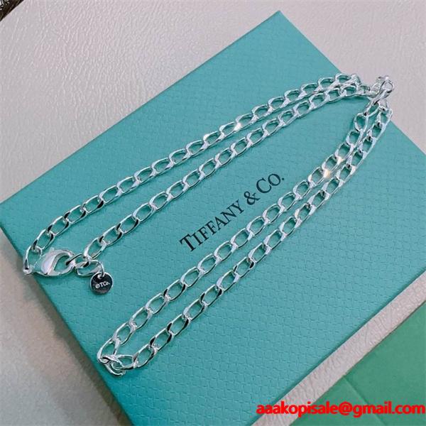 Tiffany&Co ティファニー コピー 繊細ライン 当店イチオシ チェーン ネックレス 定番仕様