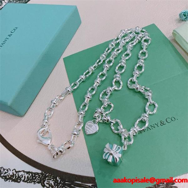 柔らか光沢 クラシック Tiffany&Co ティファニー コピー チャーム ネックレス 定番仕様