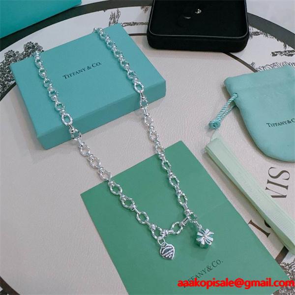柔らか光沢 クラシック Tiffany&Co ティファニー コピー チャーム ネックレス 定番仕様