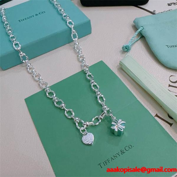 柔らか光沢 クラシック Tiffany&Co ティファニー コピー チャーム ネックレス 定番仕様