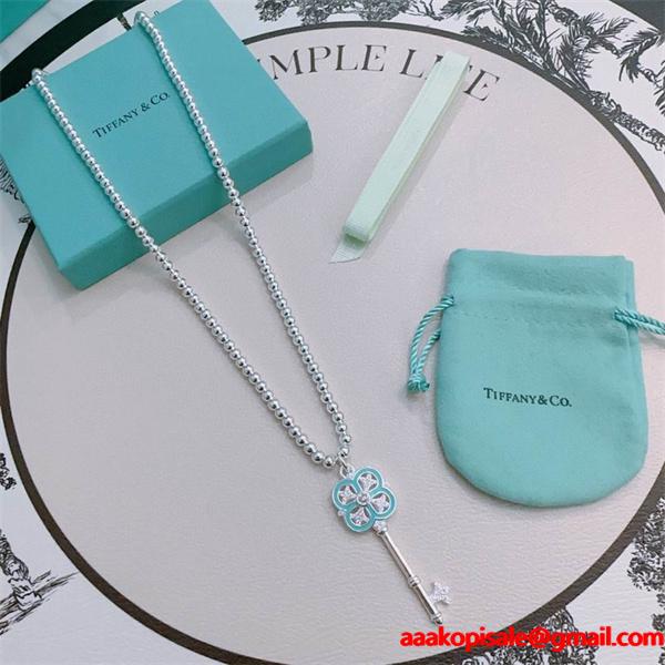 上品 エレガント キーモチーフ Tiffany&Co ティファニー コピー ネックレス 2026新作
