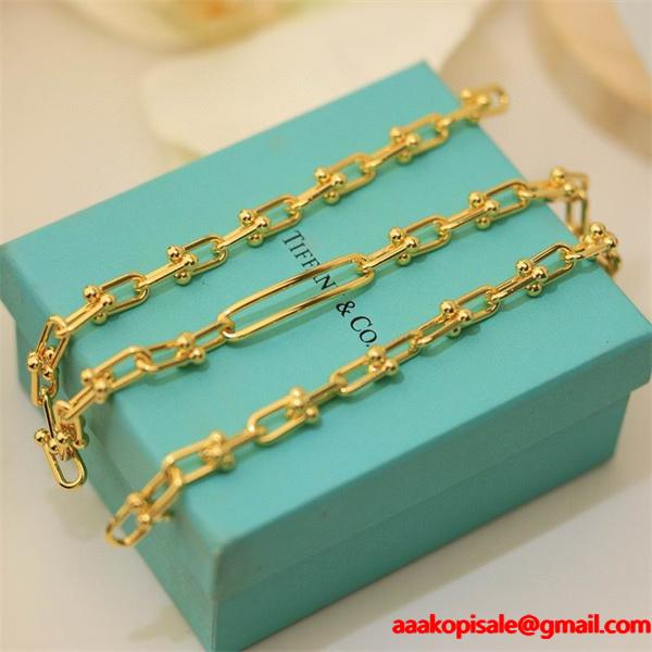 華やか印象 リッチカラー チェーン ネックレス おすすめ Tiffany&Co ティファニー コピー