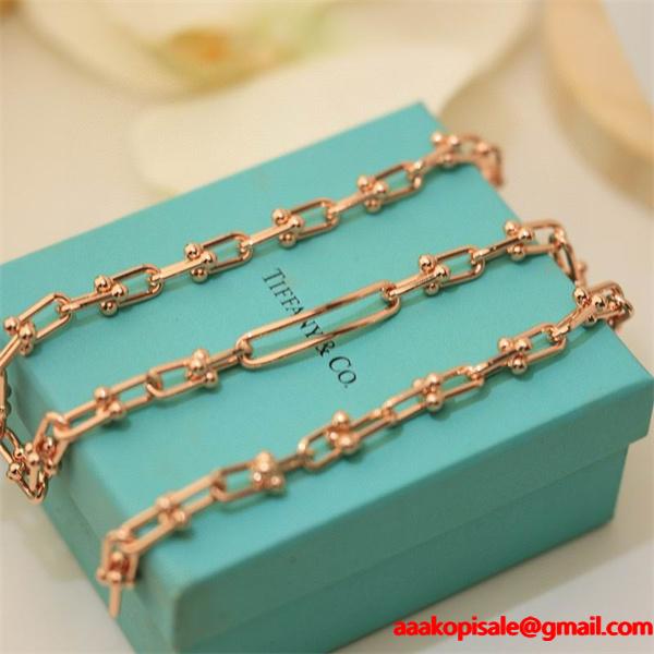 華やか印象 リッチカラー チェーン ネックレス おすすめ Tiffany&Co ティファニー コピー