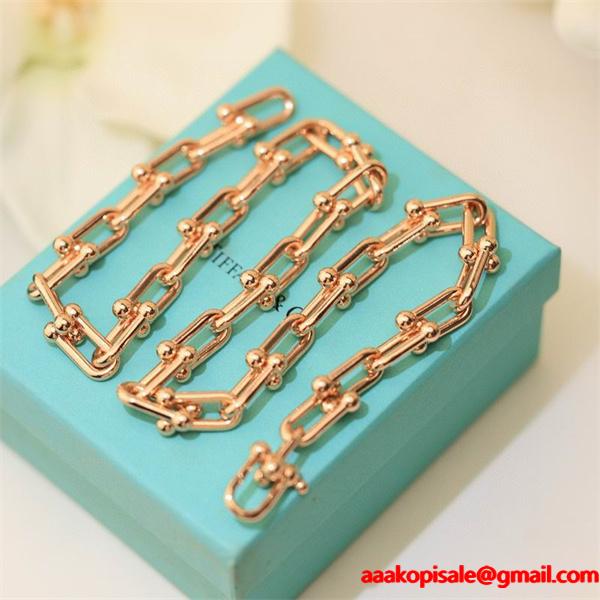 華やか印象 リッチカラー チェーン ネックレス おすすめ Tiffany&Co ティファニー コピー