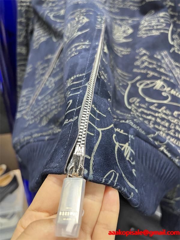 希少新作2026☆☆ベルルッティジャケットコピーBerluti上品お洒落Scrittoブルゾンメンズ