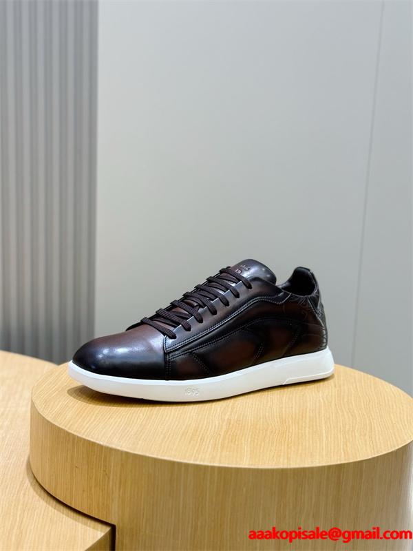 Berluti ベルルッティ コピー 人気注目 新作登場 快適フィット 都会派 レザースニーカー