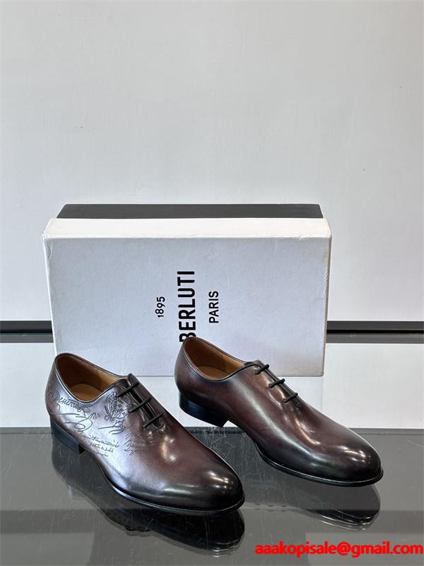 クラシック レザーシューズ 上質仕上げ 定番モデル Berluti ベルルッティ コピー