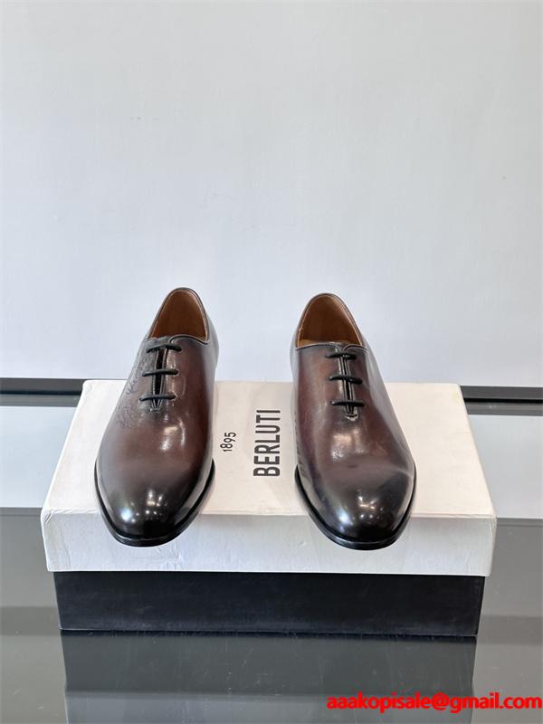 クラシック レザーシューズ 上質仕上げ 定番モデル Berluti ベルルッティ コピー