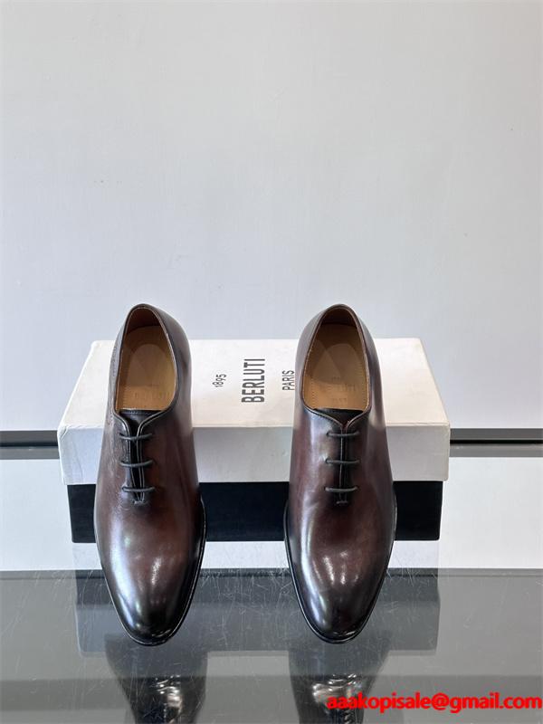 クラシック レザーシューズ 上質仕上げ 定番モデル Berluti ベルルッティ コピー